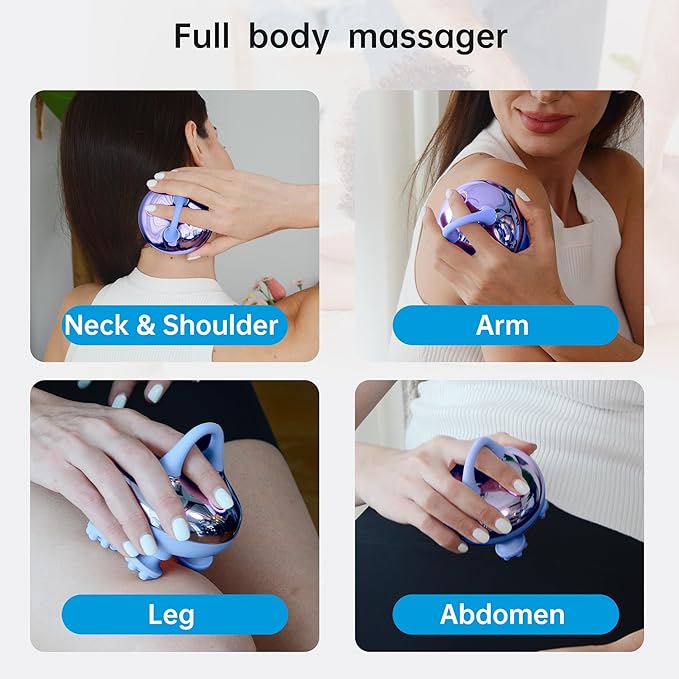 COMFIER Cordless Scalp Massager Hair Growth with 3 kneading Modes,Waterproof Head Massage with 8 Claws for Deep Cleansing,Body Cat Head Scratcher,Gift for Women