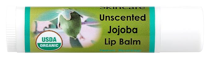 100% Pure Organic Jojoba Oil. Travel Size 1 oz plus 2 Pack Organic Unscented Lip Balms with over 70% Jojoba Oil. 100% Natural. By Desert Oasis Skincare (1 fl oz/29 ml)