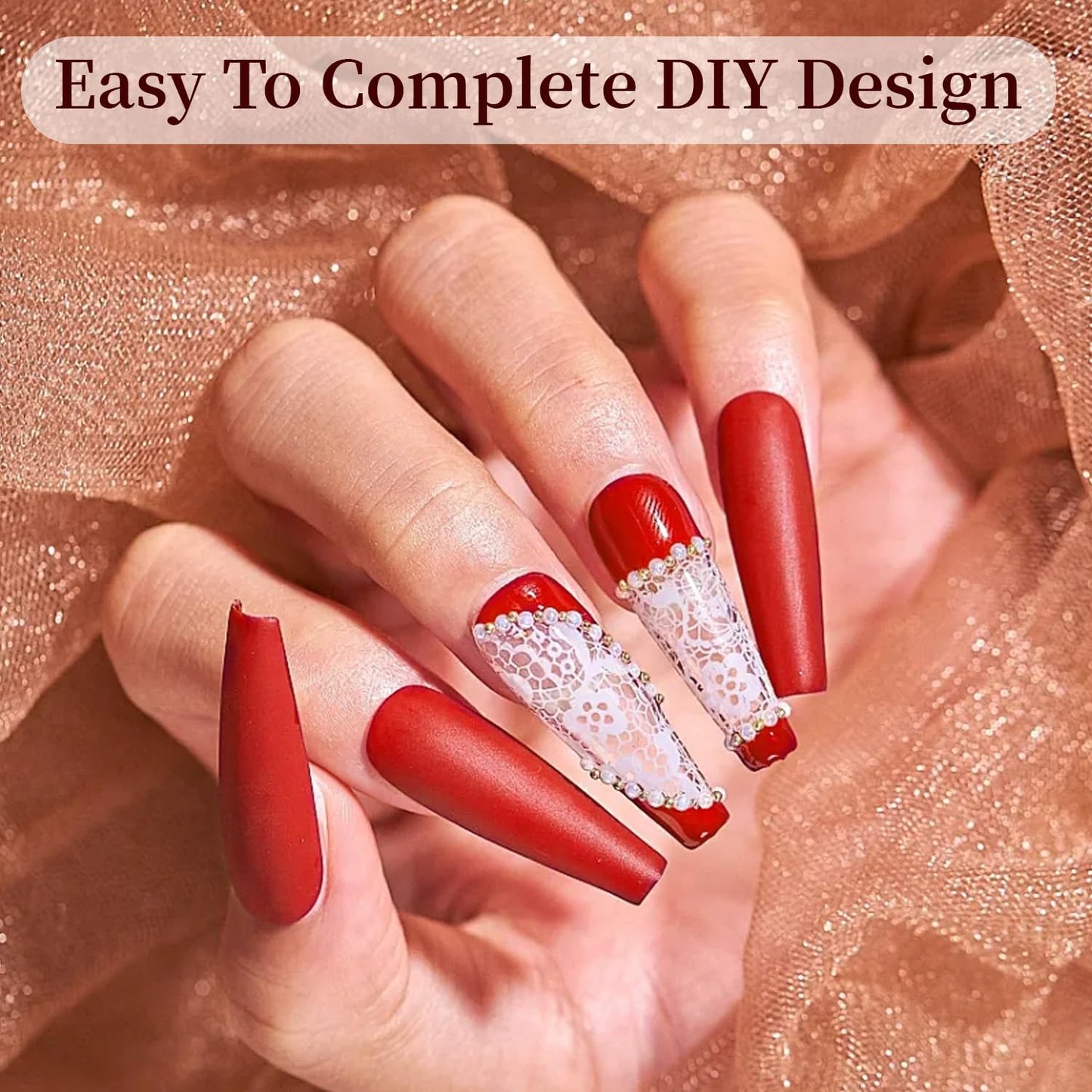JODSONE Red Gel Nail Polish 1Pcs 15ml Soak Off U V LED Gel Polish Nail Art Design Manicure Salon DIY At Home