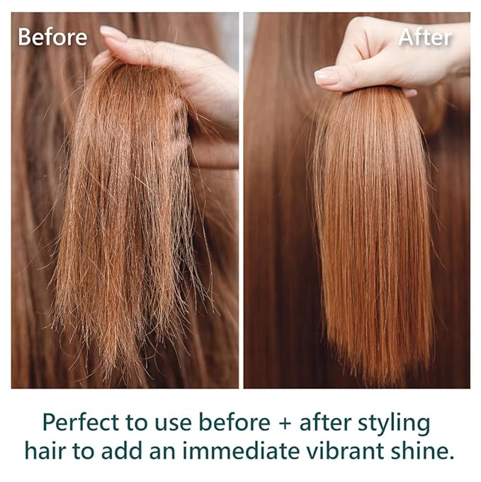 SH-RD Nutra-Therapy Shine Serum | Leave-In Hair Oil for All Hair Types | Moroccan & Avocado Oils, Rosemary Extract | Anti-Frizz, Heat & Color Protection, Enhances Shine | Floral Scent - 36ml