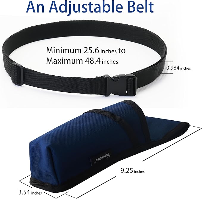 Massage Bottle Bag Massage Oil Holster Lotion Holster Massage Therapist Massage Oil Holster Massage Lotion (TH-XJ1kd-Dark blue)