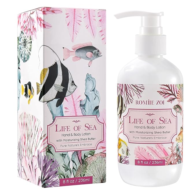 Daily Hand & Body Lotion with Moisturizing Shea Butter - Life of Sea - 236 ML / 8 FL OZ