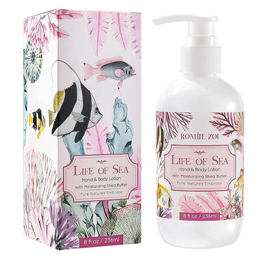 Daily Hand & Body Lotion with Moisturizing Shea Butter - Life of Sea - 236 ML / 8 FL OZ
