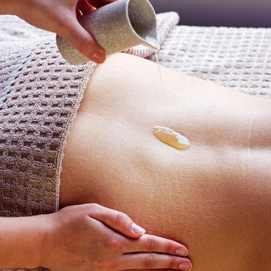 Master Massage - Organic, Unscented, Vitamin-Rich and Water-Soluble Massage Oil - 4 Gallon Bottle Per Pack