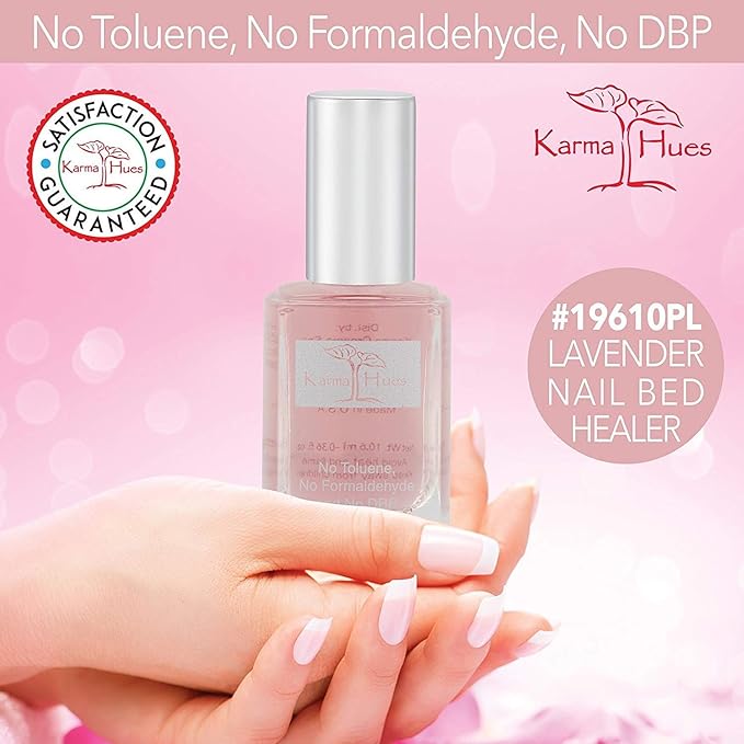 Karma Naturals Lavender Rx Nail Bed Healer – Restorative, Nontoxic, Vegan & Cruelty-Free Treatment for Damaged Nails
