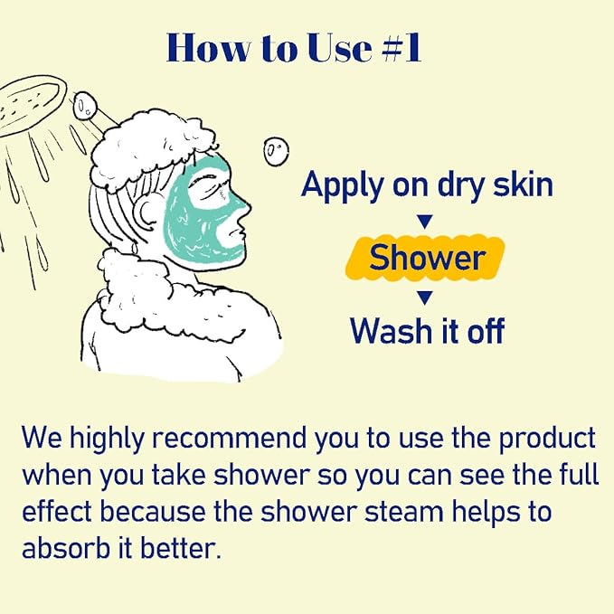 Best Sellers Bundled together: Salt Mask and Green Mud Vegan Collagen Mask.