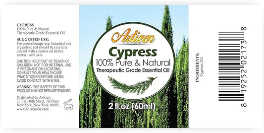 Artizen 2oz Oils - Cypress Essential Oil - 2 Fluid Ounces