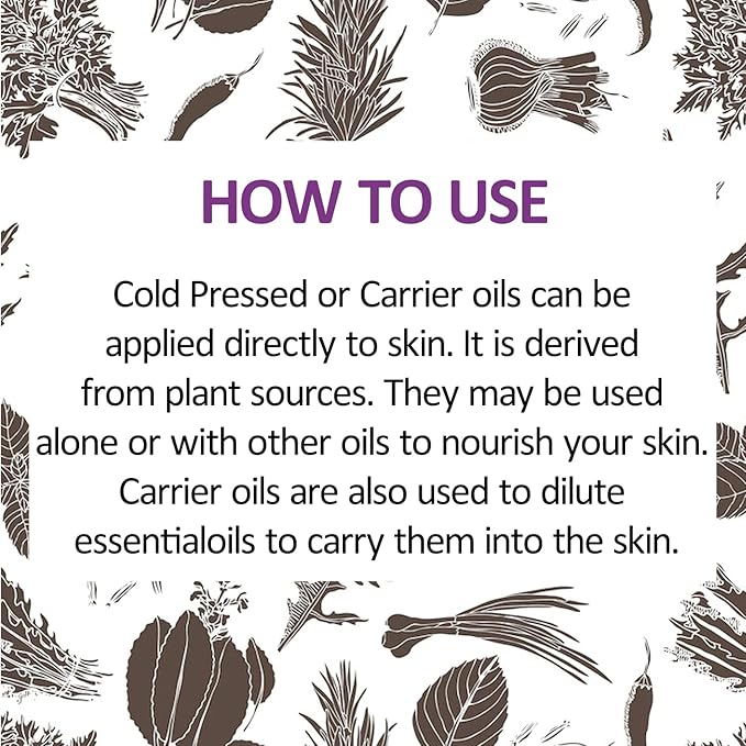 Deve Herbes Pure Carrot Oil (Daucus carota) Cold Pressed 630ml (21 oz)