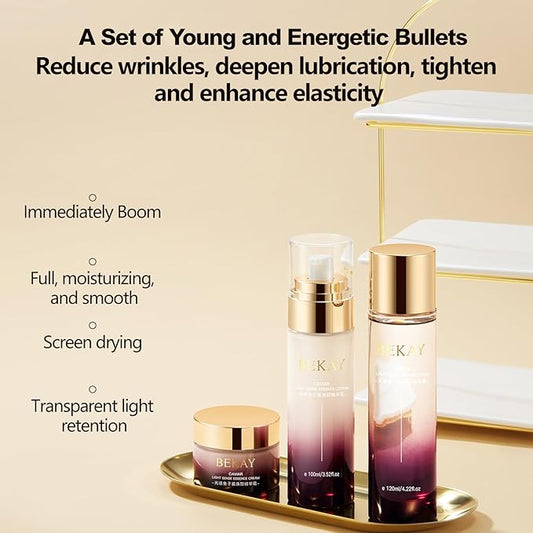 Hyaluronic Acid Skin Care Set For Women 9-In-1 Skincare kit Moisturizing Rejuvating Skin Care Kit for women