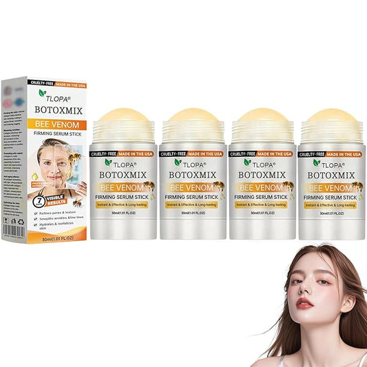 Botox Bee Venom Firming Serum Stick, Advanced Firming & Wrinkle-Reducing Cream, Bee Venom Wrinkle Remover Cream, Bee Venom Firming Serum Stick, Hydrates & Nourishes Skin (4PCS)