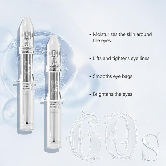 Temporary Eye Tightener Cream, 5 PCS Instant Firm Eye Cream- 60s Instant Under Eyes Tightener - Firm & Reduces Under Eyes Bags - Anti Aging Fine Lines