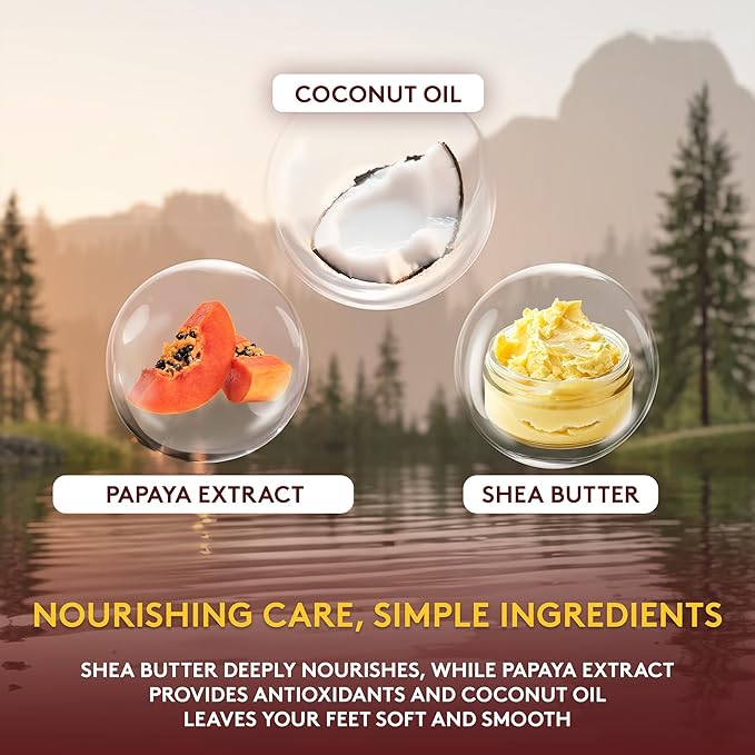 OKAY Papaya Foot Scrub 6oz / 177ml