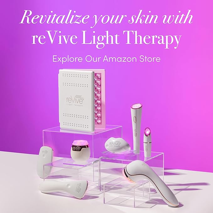 reVive Light Therapy Lux Collection Spot Acne Device for Face, Portable Red & Blue Light Therapy
