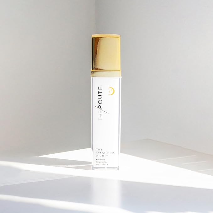 THE ROUTE BEAUTY THE EVERYTHING NIGHT Multi-Tasking Nighttime Active Moisturizer: Rejuvenates, Restores and Balances (1.7 Fl Oz)