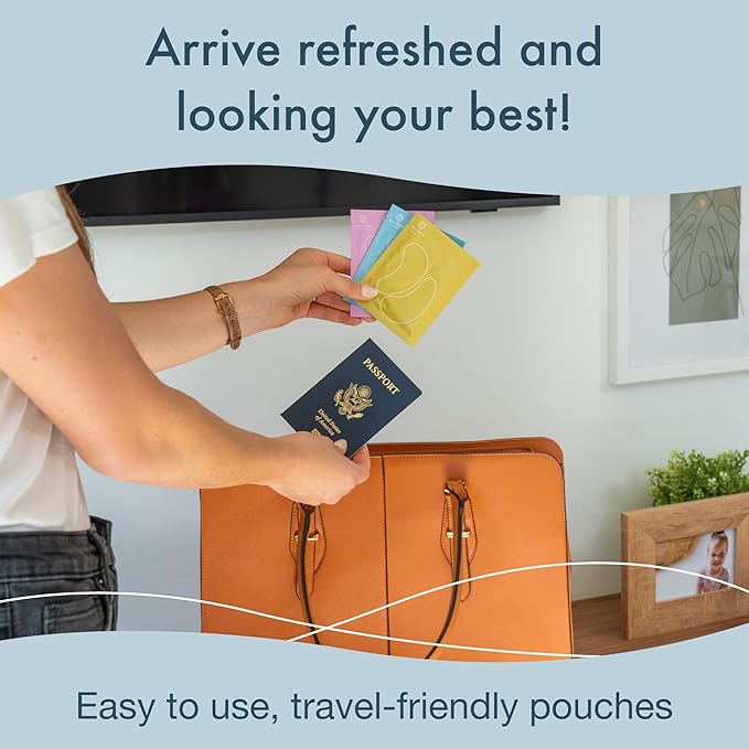 Blue Oasis Under Eye Patches for Puffy Eyes and Dark Circles - 30 Pairs Multi Pack Hydrating Hyaluronic Acid and Collagen Eye Care Gel Pads for Eye Bags, Relaxing Self Care Home Spa Gifts for Women