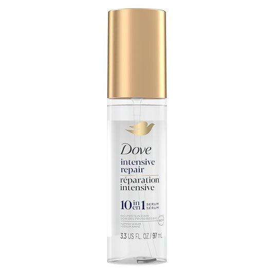 Dove Intensive Repair Amino Serum for Damaged Hair with Bio-Protein Care Technology 3.3 oz