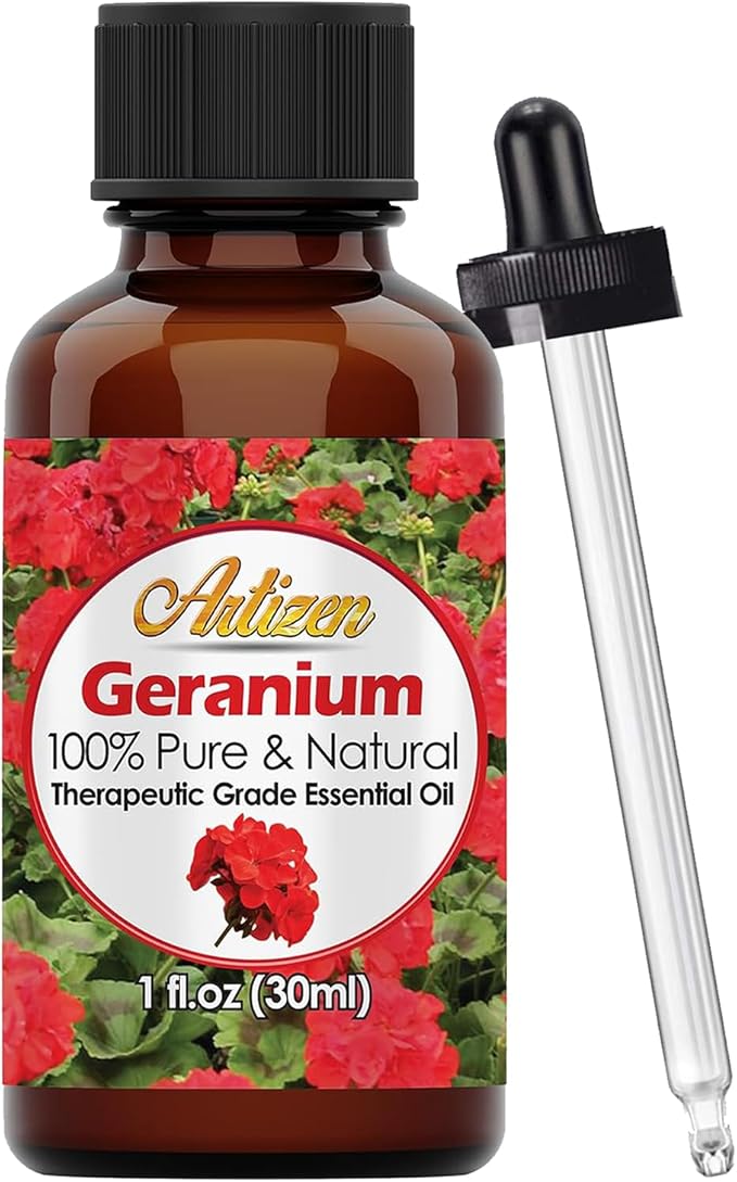 Artizen 30ml Oils - Geranium Essential Oil - 1 Fluid Ounce