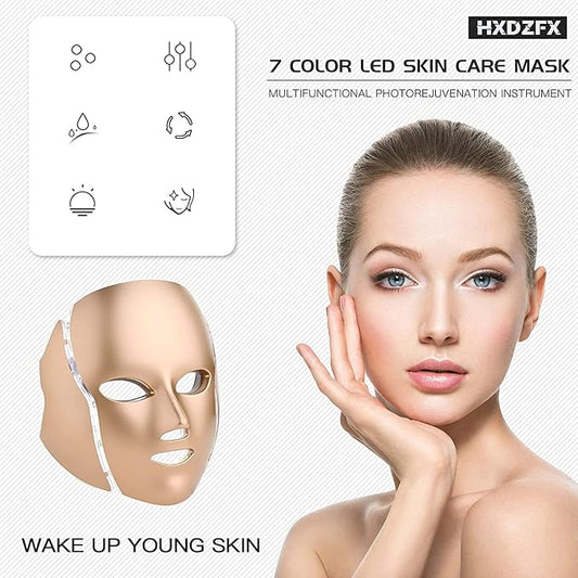 LED FACIAL LIGHT THERAPY MASK(HK207)