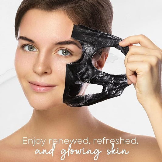 Charcoal & Tea Tree Peel-Off Face Mask - Blackhead Remover, Acne Treatment, Unclogs Pores, Deep Cleansing - Dermatologist Tested Korean Skincare, Clean Beauty, Cruelty-Free - 6.7 Fl oz