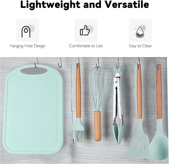 12PCS Camping Accessories Kitchen Cooking Utensils Set - Portable Outdoor Camp Cookware Set, Silicone Camper Essentials Gear Must Have Supplies for Travel RV BBQ Grill Picnic Hiking