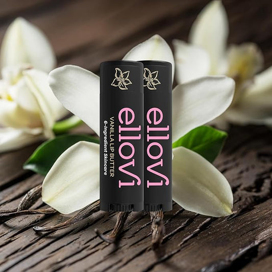 Vanilla Lip & Body Butter Bundle | All-Natural, Vegan Skincare for Hydration & Nourishment | Made with 6 Pure Ingredients | Ethically Sourced & Cruelty-Free