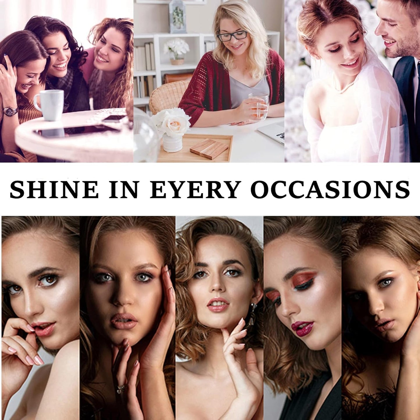 Individual Lashes 120 Cluster Lashes DIY Eyelash Extension Thin Band Wide Stem Lash Clusters with Applicator and Lash Bond and Seal Lash Extension Kit Mix 10-16mm Length C/D Curl - OP17