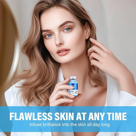 Stem Cell Anti-Aging Serum - Firm, Hydrate, and Renew Your Skin for a Youthful Glow,Strengthens and Moisturises Skin, Micro needling Serum Use with and without Micro Needling