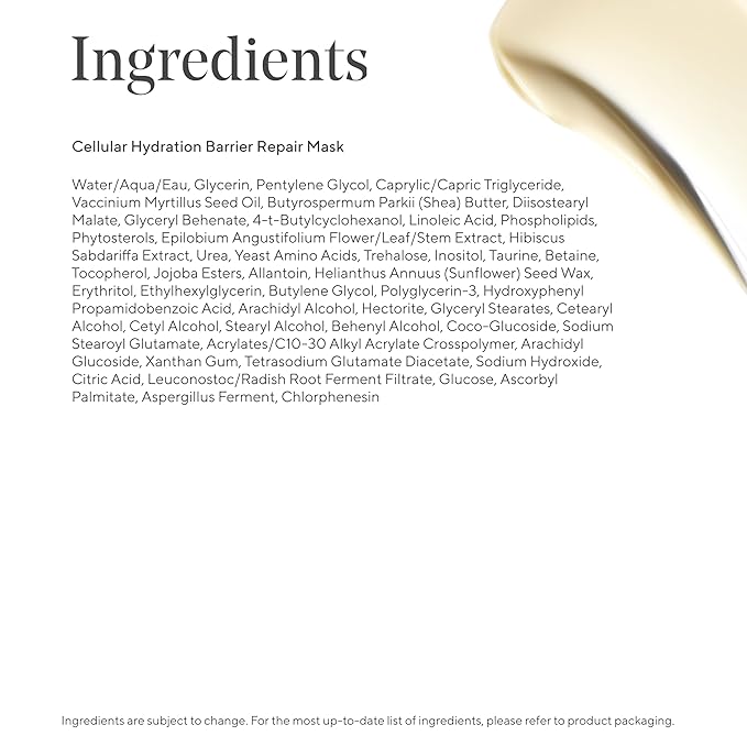 Murad Cellular Hydration Barrier Repair Mask - Hydrating Face Mask, Formulated with Bilberry Omegas, Hibiscus Extract, and Canadian Willowherb, Visibly Repairs Dry, Red, and Rough Skin - 2.7 Fl Oz