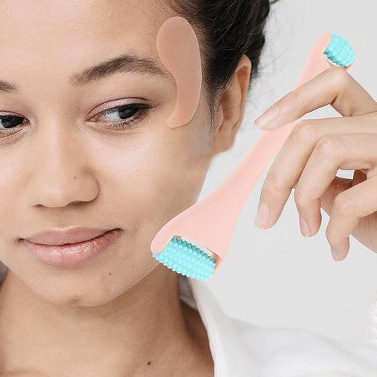 Facial Massage Tool Face Roller Eye Fatigue Relief Aging Facial Roller Puffiness Dark Circles