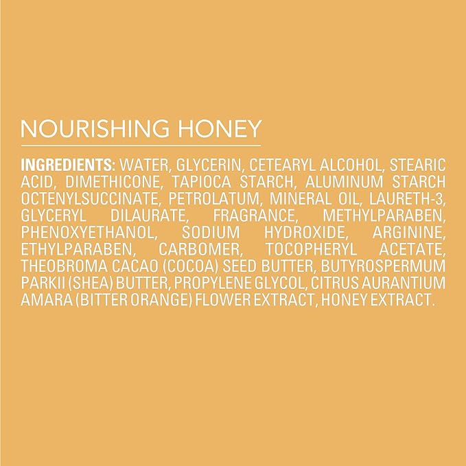 Jergens Nourishing Honey Dry Skin Moisturizer, with Illuminating Hydralucence Blend, Skin Nourishing Formula, Dermatologist Tested, 16.8 Oz, Pack of 4