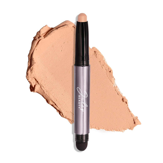 Julep Eyeshadow 101 Cream-to-Powder Waterproof Shadow Stick – Desert Matte – Long-Lasting, Crease-Proof, Light Beige Matte Cream Eyeshadow with Built-in Smudger