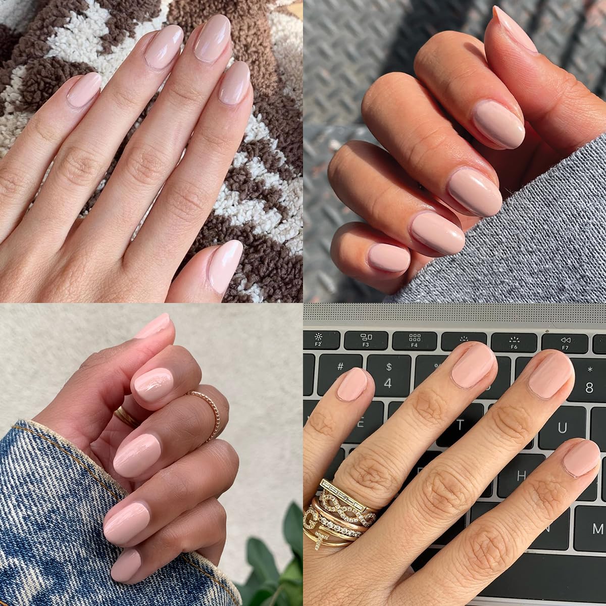 Olive & June Long Lasting Nail Polish | Plump Gel-Like Finish No Lamp Needed | Lasts up to 10 days | Salon-Quality Color at Home | 15-Free, Vegan & Cruelty-Free Chip-Resistant Shine | HZ | Dusty Rose