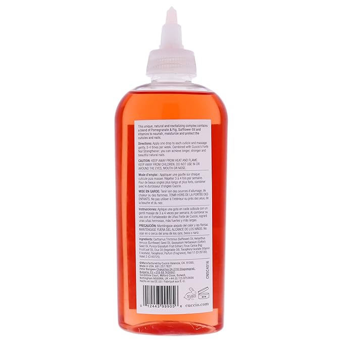 Cuccio Naturale Revitalizing Cuticle Oil - Hydrating Oil For Repaired Cuticles Overnight - Remedy For Damaged Skin And Thin Nails - Paraben Free, Cruelty-Free Formula - Pomegranate And Fig (Pack of 2)