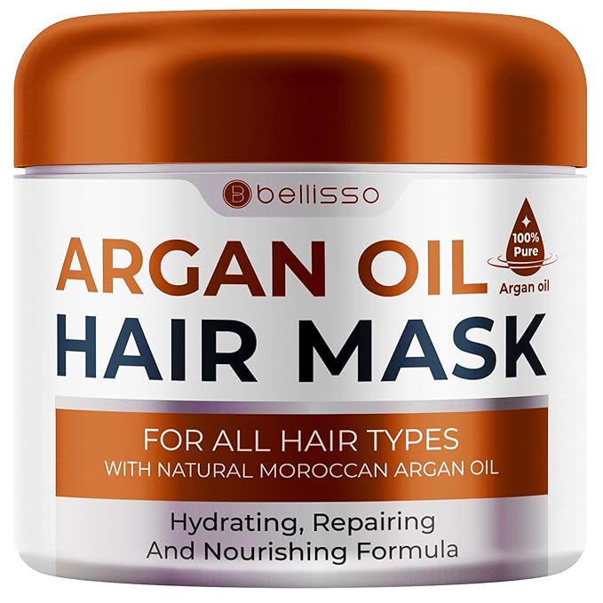 BELLISSO Argan Oil Conditioner and Moroccan Argan Oil Mask
