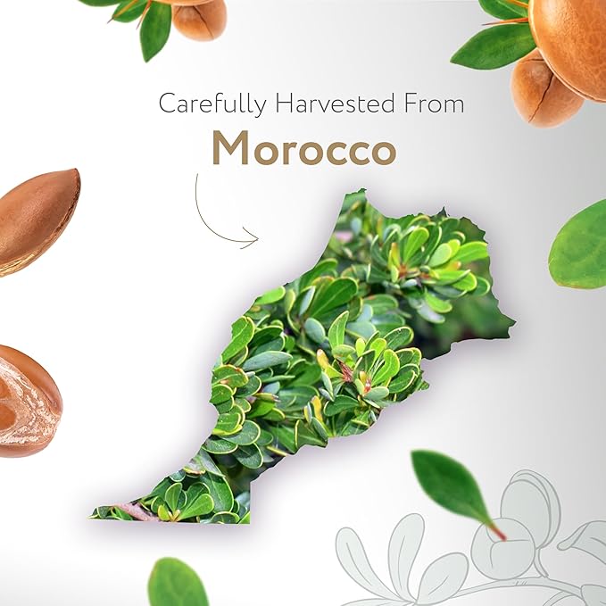 HBNO Organic Argan Oil - 8.8 lbs (4kg) - Ideal for Shampoos, Conditioners, Face wash, Lotions, and Skin care products.