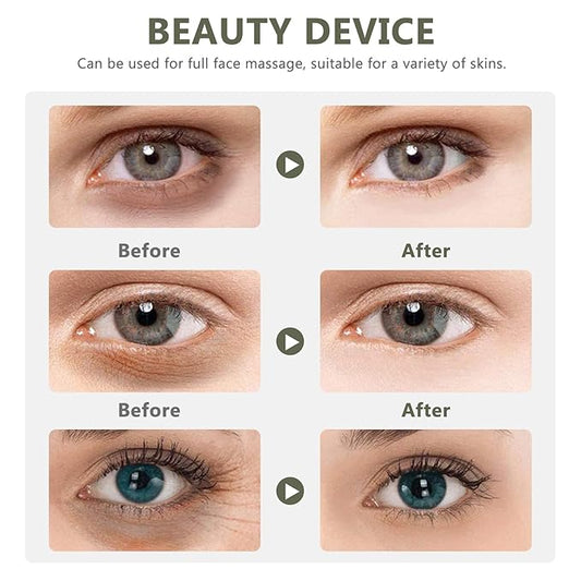 EXCEART 6pcs Eye Cream Applicators Face Eye Roller Massage Eye Care Applicator Wand Stick Metal Eye Cream Roller Wand