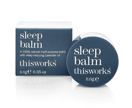 THISWORKS sleep balm: 100% Natural Multi-Purpose Balm with Sleep-Inducing Lavender Oil, 8.6g | 0.35 oz