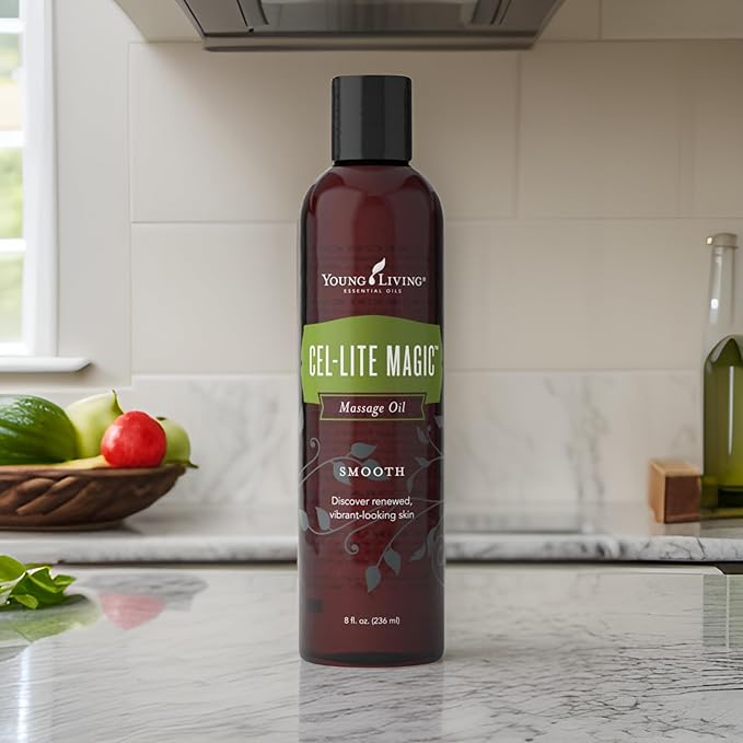 Cel-Lite Magic Massage Oil 8 OZ Bottle by Young Living Essential Oils ( Cel lite )