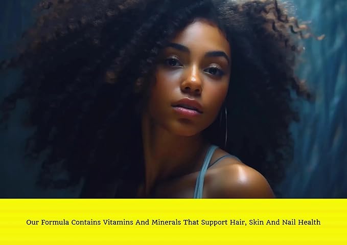 Adult Hair, Skin & Nails Gummies - Biotin 5000 mcg - for Faster & Healthier Hair Growth, Stronger Nails, Healthier Skin – for Women & Men - Extra Strength, 60 Vegan Gummies