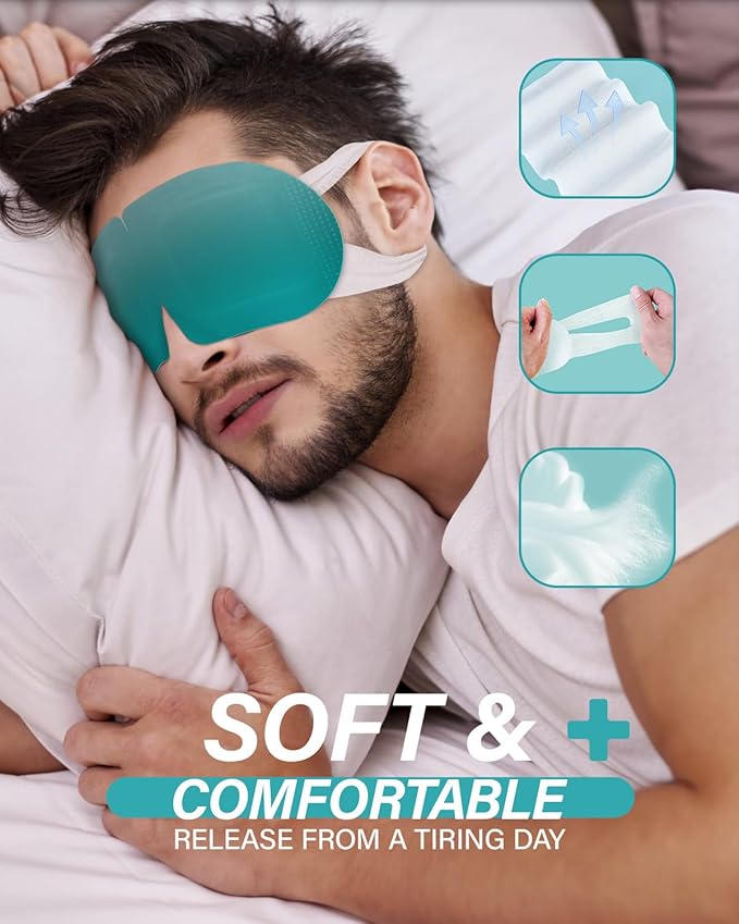 ProCIV 16 Packs Steam Eye Mask Lutein, Heated Eye Masks Relaxing Gifts for Women Soothing Eye Fatigue Hot Sleep Mask, Warm Eye Compress for Dry Eyes, Disposable Eye Mask for Travel Essentials