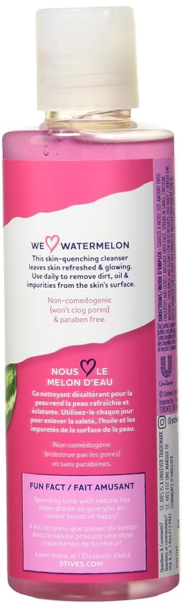 St. Ives Hydrating Watermelon Daily Cleanser - 6.4oz, pack of 1