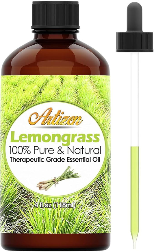 Artizen 4oz Oils - Lemongrass Essential Oil - 4 Fluid Ounces