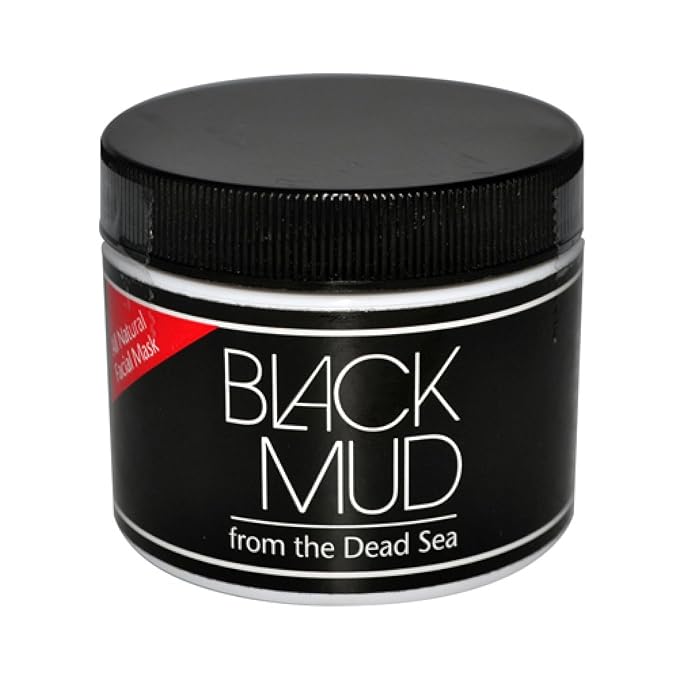 Black Mud All Natural Facial Mask 3 Ounce Cream