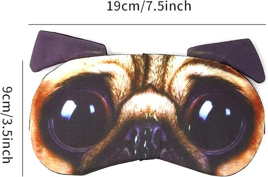Honbay 3D Funny Eyeshade Sleep Eye Mask with Adjustable Head Strap for Travel, Game, Party, Rest, Sleeping, etc