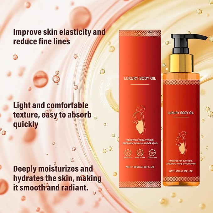 Body Firming oil Body oil, Hydrating and Firming Skin oil for Arms, Suitable for Full Body Use(3.38 fl oz)