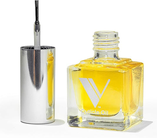 V Beauty Pure Cuticle Oil Nail Care - Natural Nail Oil Cuticle Softener Moisturizes & Conditions Cuticle Area & Nail Beds - Cuticle Care Nail Products for Manicure & Pedicure, 15ml