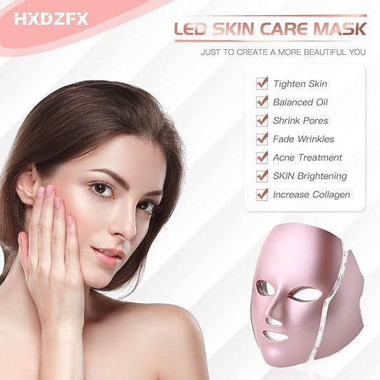 LED FACIAL LIGHT THERAPY MASK(HK207)