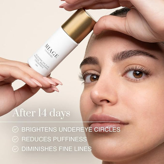 Eye Cream-AWAKEN The Isotonic Eye Elixir, Daily Anti-Aging, Hydrate, Brighten, Lift, Renew with RIT-5™ Complex for Wrinkle-Free, Youthful Eyes, Rollerball Wand Optimizing Absorption, 0.5 oz