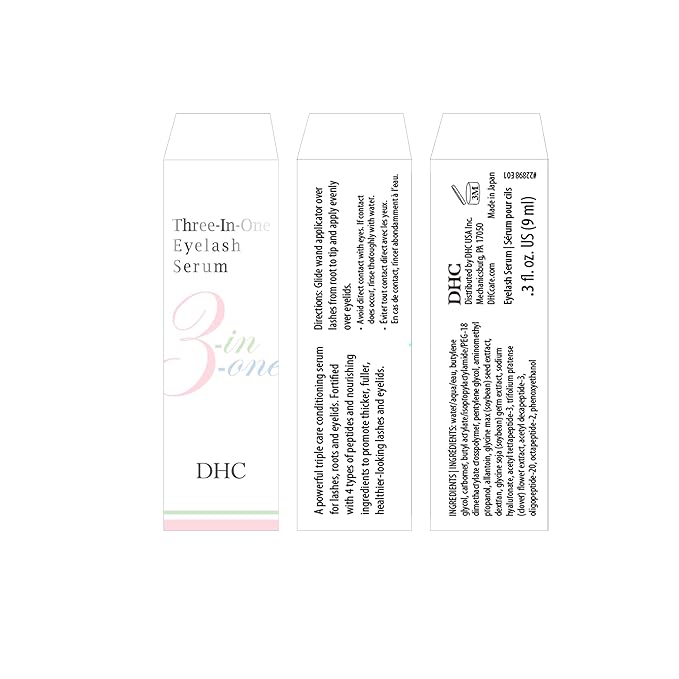 DHC 3-in-1 Eyelash Serum, 0.30 fl. oz.