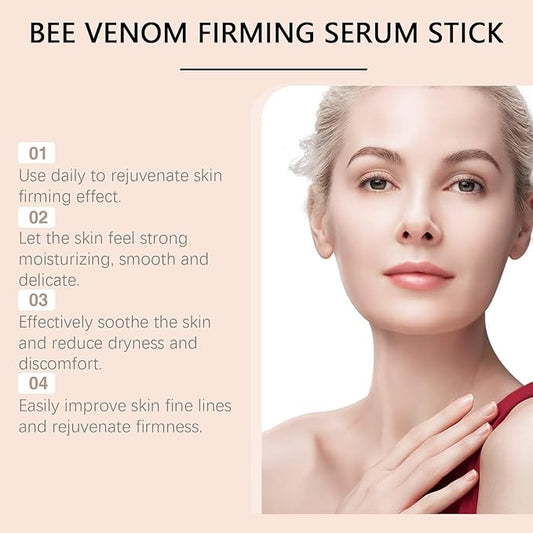 Botox Bee Venom Firming Serum Stick,Advanced Firming & Wrinkle-Reducing Cream, Skin Firming Cream For Body, Lifts, Plumps and Firms Skin,Natural Serum for All Skin Types (2PC)